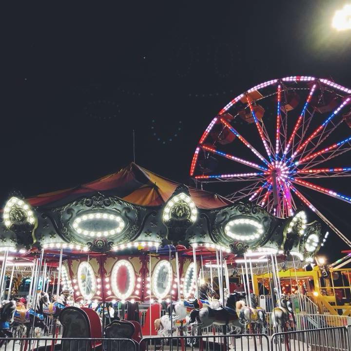 Festival ferris wheel
