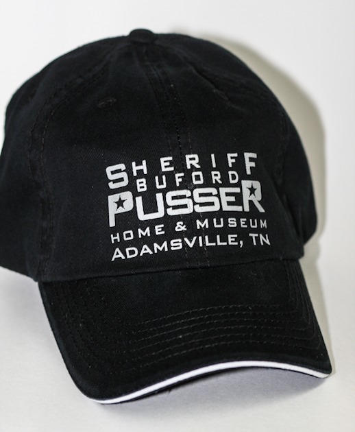 Black/Chrome Sheriff Buford Pusser Cap