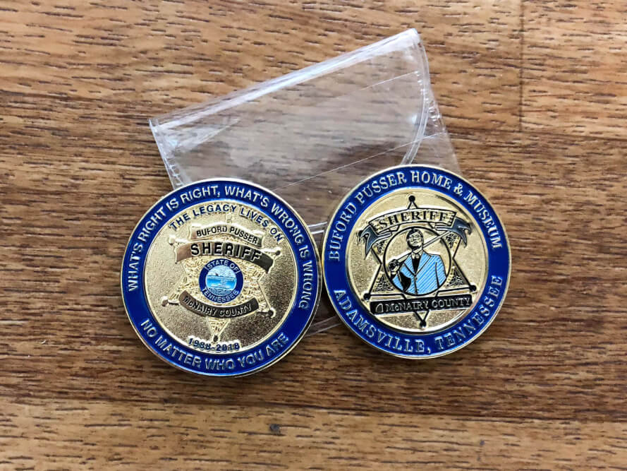 Sheriff Buford Pusser Challenge Coin